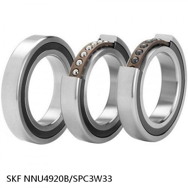 NNU4920B/SPC3W33 SKF Super Precision,Super Precision Bearings,Cylindrical Roller Bearings,Double Row NNU 49 Series