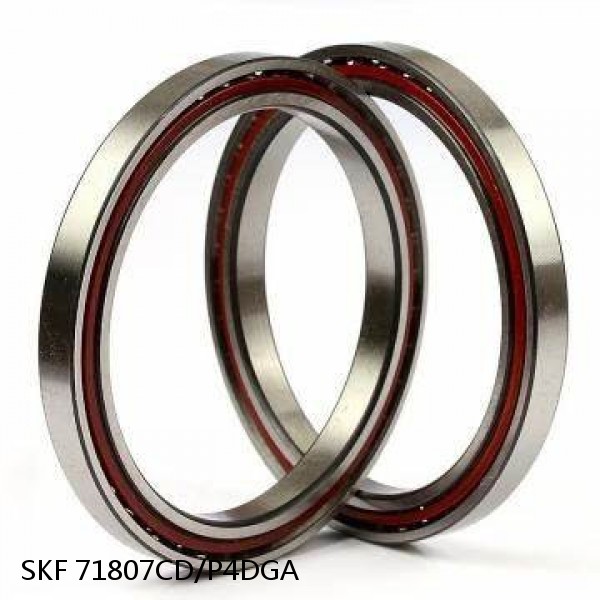 71807CD/P4DGA SKF Super Precision,Super Precision Bearings,Super Precision Angular Contact,71800 Series,15 Degree Contact Angle