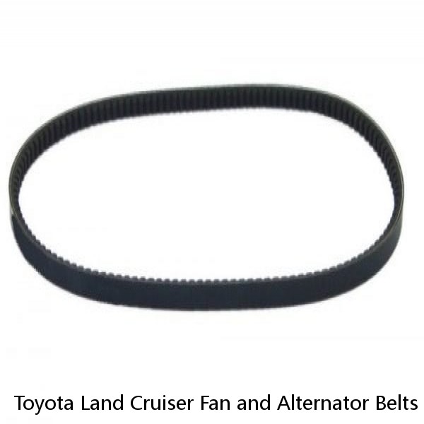 Toyota Land Cruiser Fan and Alternator Belts Set of 2 OEM Genuine Toyota Lexus (Fits: Toyota)