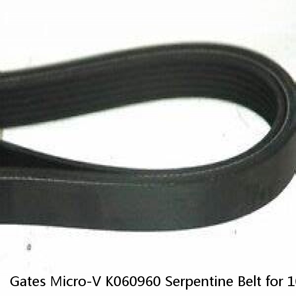 Gates Micro-V K060960 Serpentine Belt for 10243938 12564763 12569352 my #1 small image