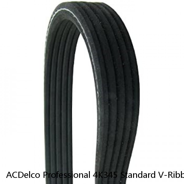 ACDelco Professional 4K345 Standard V-Ribbed Serpentine Belt