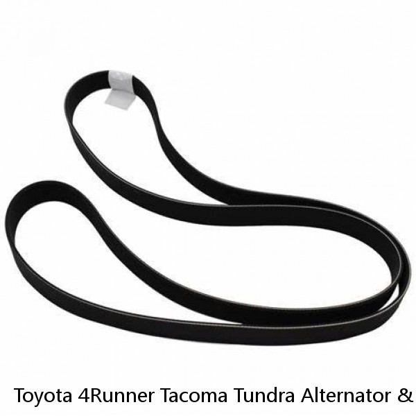 Toyota 4Runner Tacoma Tundra Alternator & Fan Drive Multi-Rib Serpentine Belt (Fits: Toyota) #1 small image