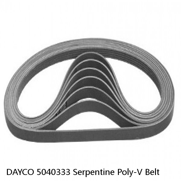 DAYCO 5040333 Serpentine Poly-V Belt #1 image