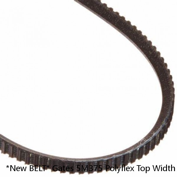 *New BELT* Gates 5M375 Polyflex Top Width 5mm, Length 375mm #1 image