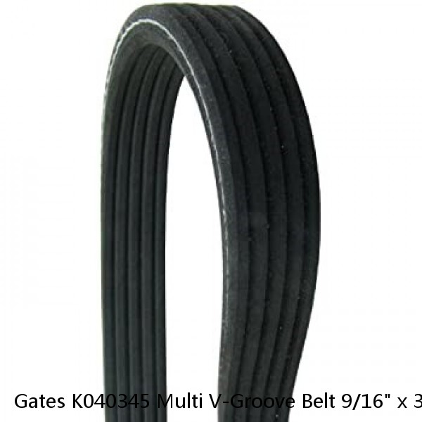 Gates K040345 Multi V-Groove Belt 9/16" x 35" OC #1 image